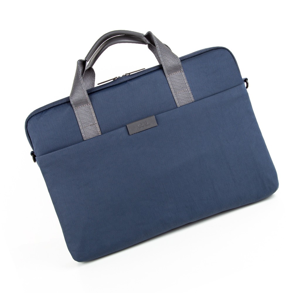 กระเป๋าโน๊ตบุ๊ค UNIQ Carrybag MacBook/Laptop 16 inch Stockholm Abyess Blue