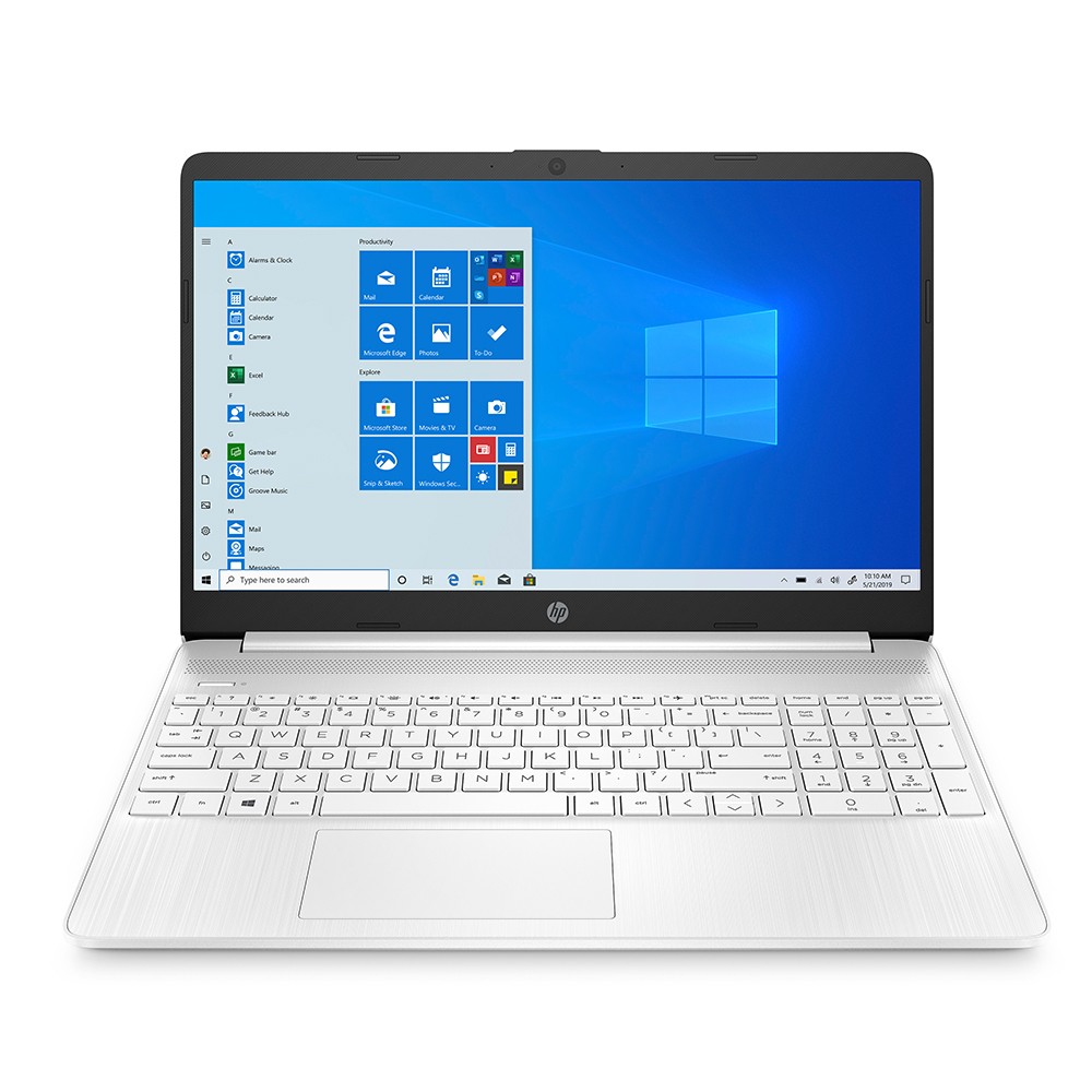 โน๊ตบุ๊ค HP 15s-fq5085TU Natural Silver