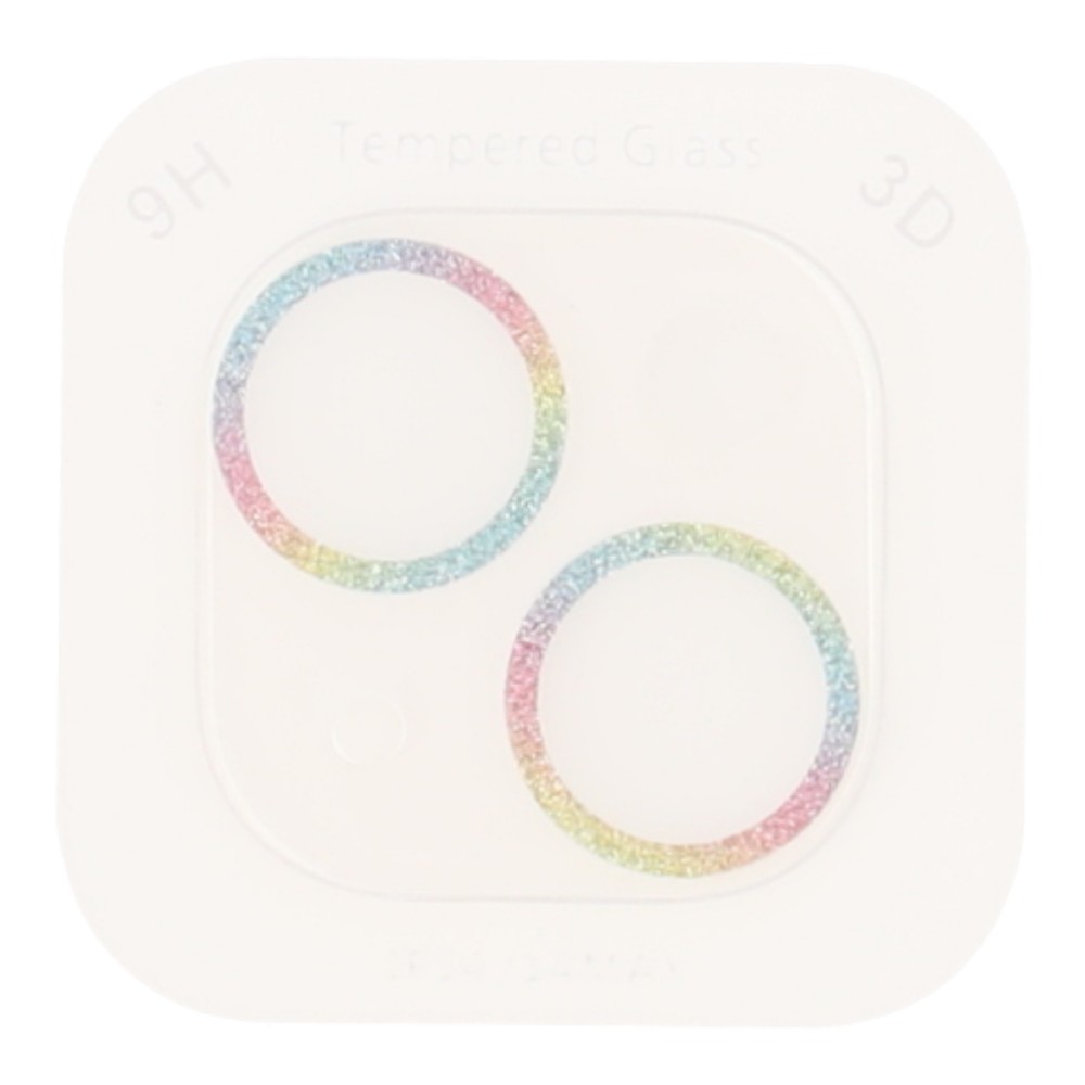 ฟิล์มกันเลนส์ TECHPRO Camera Full Lens iPhone 14/14 Plus Rainbow