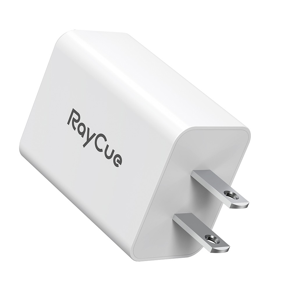 อะแดปเตอร์ Raycue Wall Charger 1 USB-A / 2 USB-C White