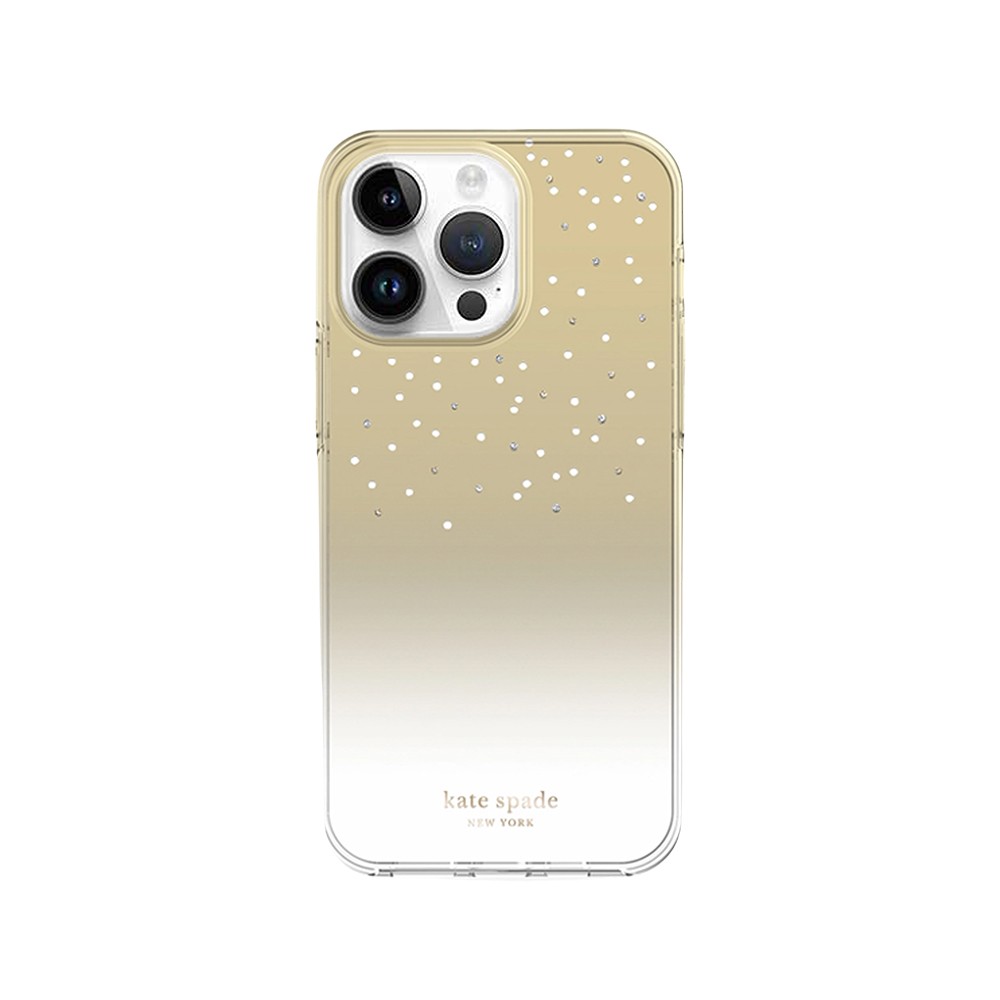 เคสไอโฟน Kate Spade New York เคส iPhone 14 Pro Max Gold Metallic Ombre