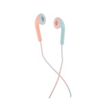 หูฟังมีสาย QPLUS Two-tone Wired Earbud Headphone Type-C Pink/Blue
