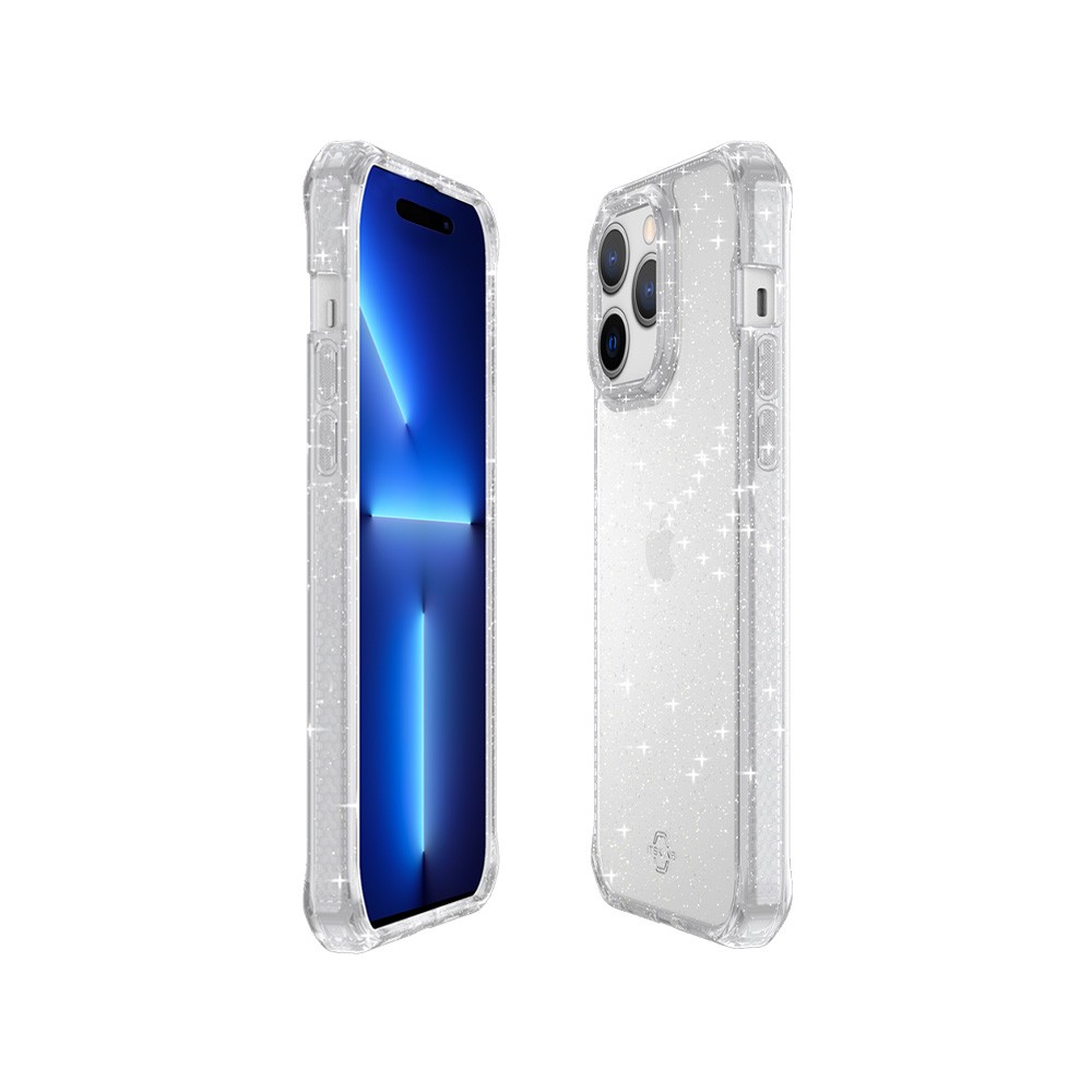 เคสใสไอโฟน ITSKINS Case iPhone 14 Pro Max Hybrid Spark Transparent