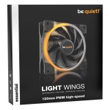 พัดลมคอม Be Quiet Fan Light Wings 120mm PWM high-speed Black