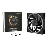 พัดลมคอม Be Quiet Fan Light Wings 140mm PWM high-speed Black