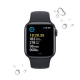 Apple Watch SE GPS + Cellular 44mm Midnight Aluminium Case with Midnight Sport Band