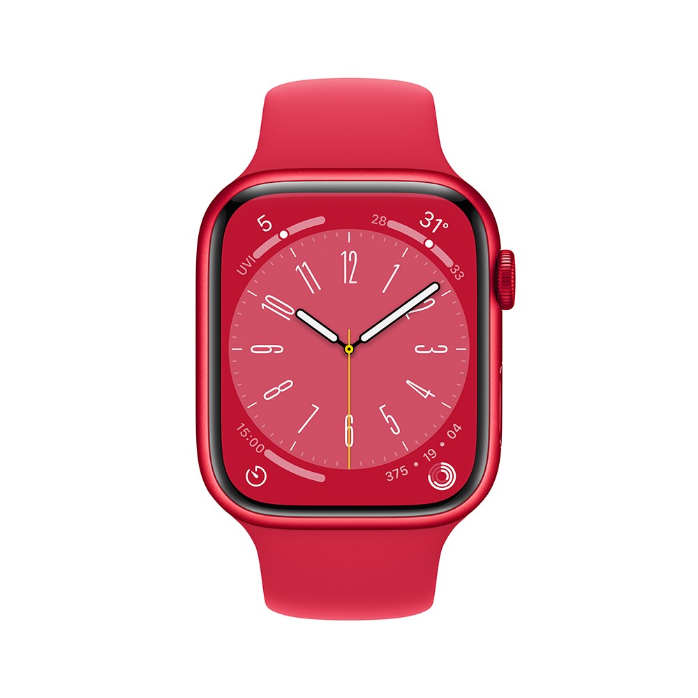 Apple Watch Series 8 GPS 41mm (PRODUCT)RED Aluminium Case with (PRODUCT)RED Sport Band