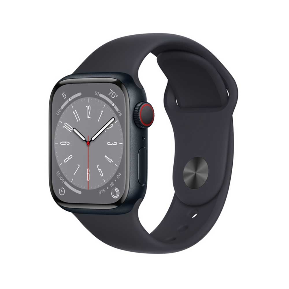 ใหม่ล่าสุด Apple Watch Series 8 GPS + Cellular 41mm Midnight Aluminium ...