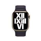Apple Watch 41mm Ink Leather Link - S/M