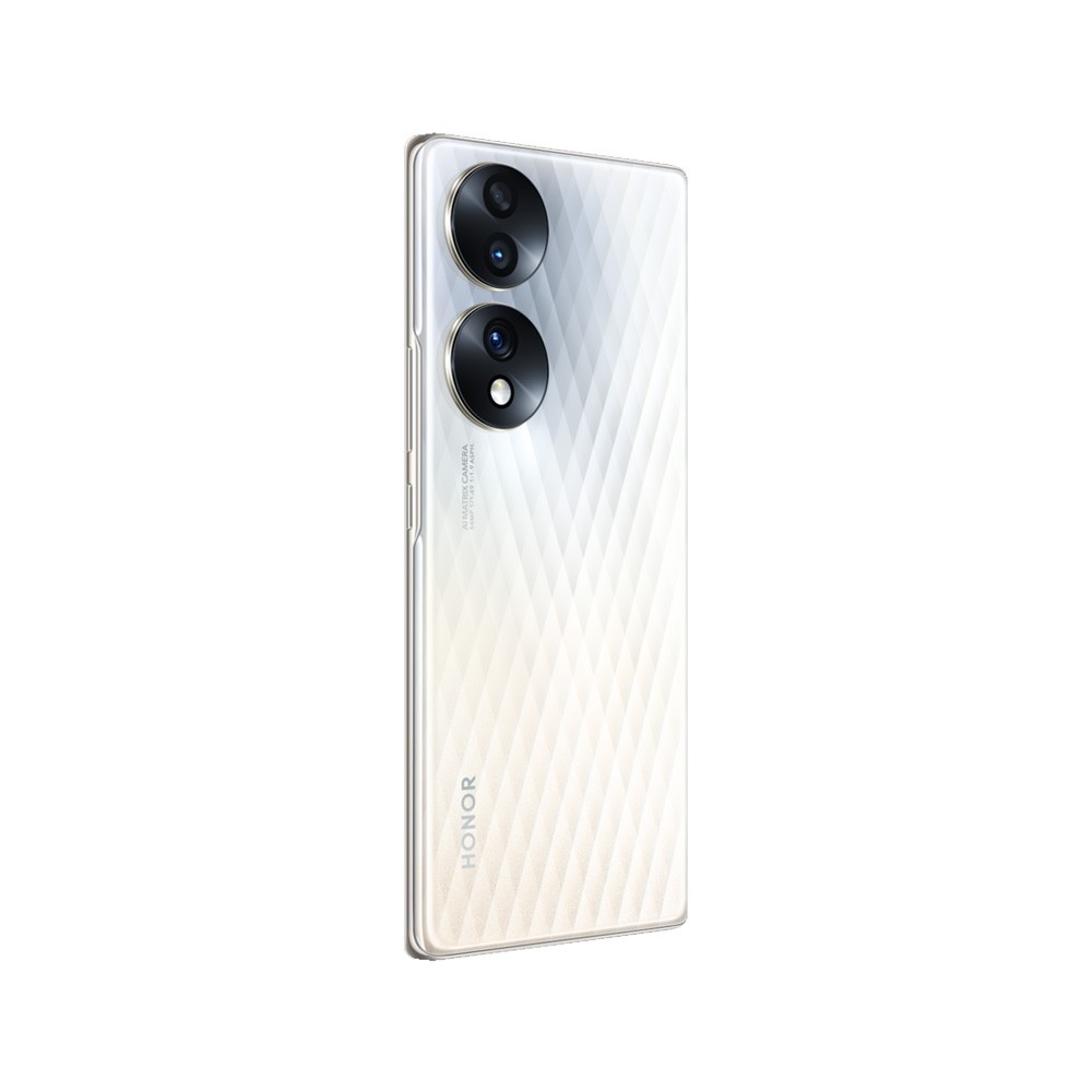 สมาร์ทโฟน Honor 70 (8+256GB) Cystal Silver (5G)