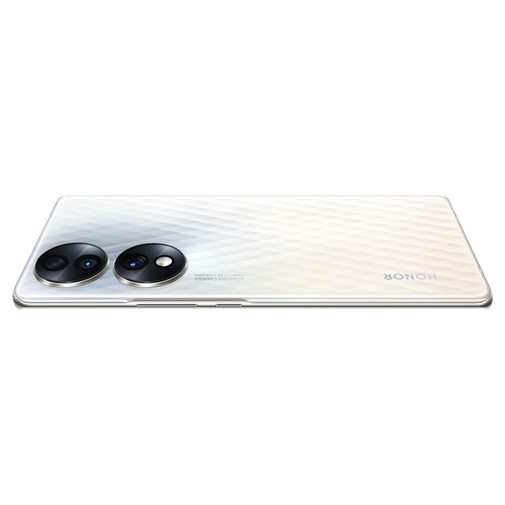 สมาร์ทโฟน Honor 70 (8+256GB) Cystal Silver (5G)