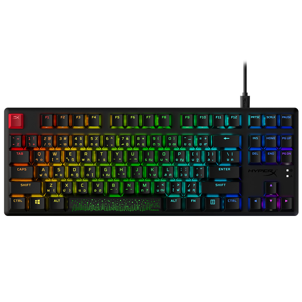 คีย์บอร์ดเกมมิ่ง Hyper X Gaming Keyboard Alloy Origins Core PBT Red SW (Th)