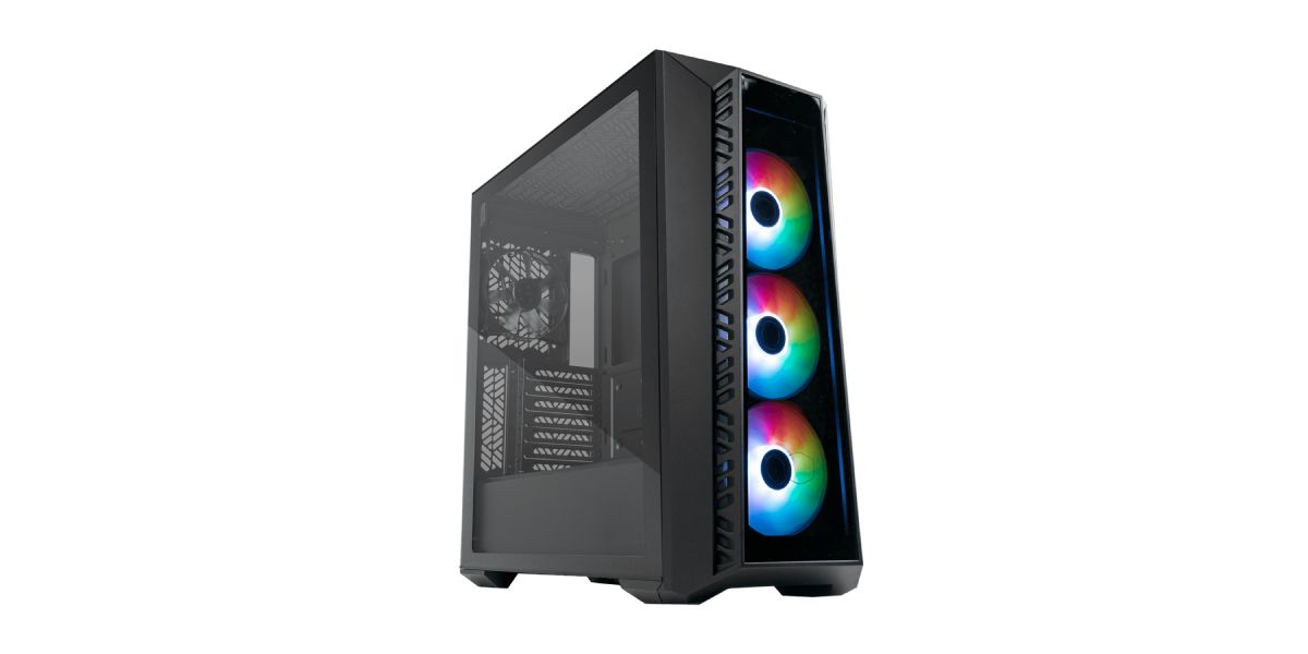 เคสคอมพิวเตอร์ Cooler Master Computer Case Masterbox 520 TG Black
