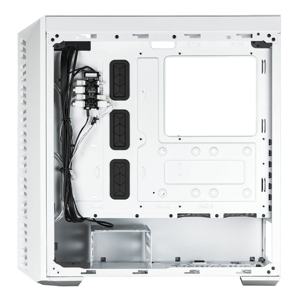 เคสคอมพิวเตอร์ Cooler Master Computer Case Masterbox 520 TG White