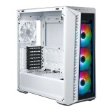เคสคอมพิวเตอร์ Cooler Master Computer Case Masterbox 520 TG White