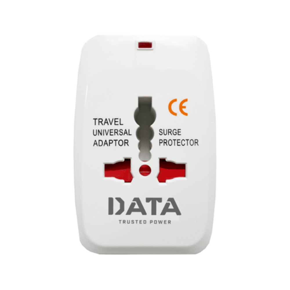 ปลั๊กแปลงไฟ DATA Adapter (DP1USB) White