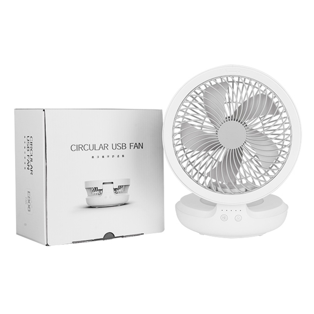 พัดลมพกพา EDON E808 Air Circulating Fan White