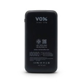 พาวเวอร์แบงค์ VOX 10,000 mAh Quick Charge SUPERMAN BLACK