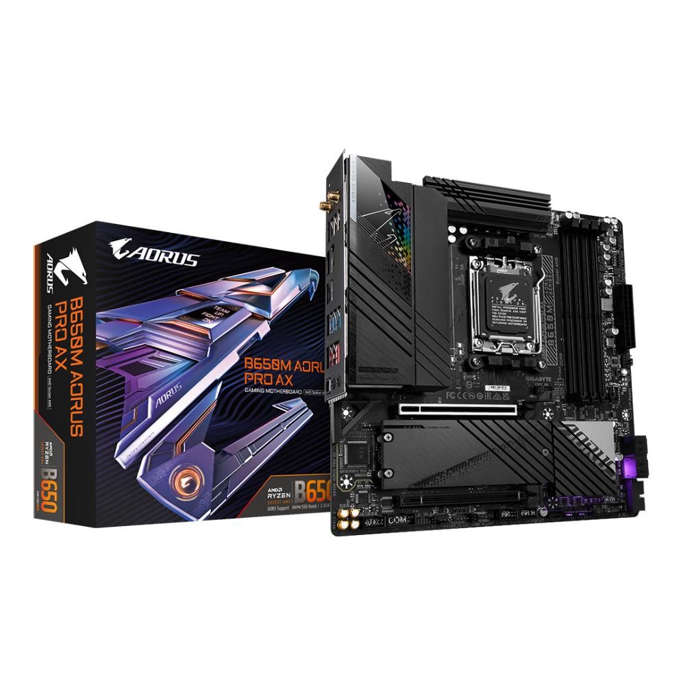 เมนบอร์ด Gigabyte B650M AORUS PRO AX (rev 1.0)