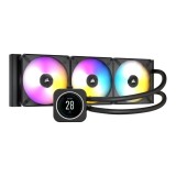 ชุดระบายความร้อนซีพียู Corsair CPU Liquid Cooler iCUE H150i RGB ELITE LCD