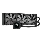 ชุดระบายความร้อนซีพียู Corsair CPU Liquid Cooler iCUE H150i RGB ELITE LCD