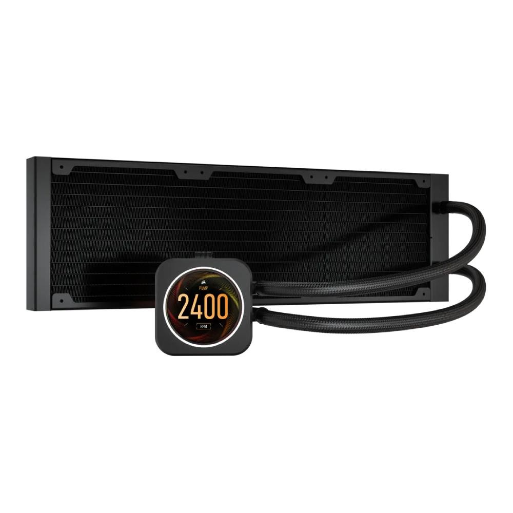 ชุดระบายความร้อนซีพียู Corsair CPU Liquid Cooler iCUE H150i RGB ELITE LCD