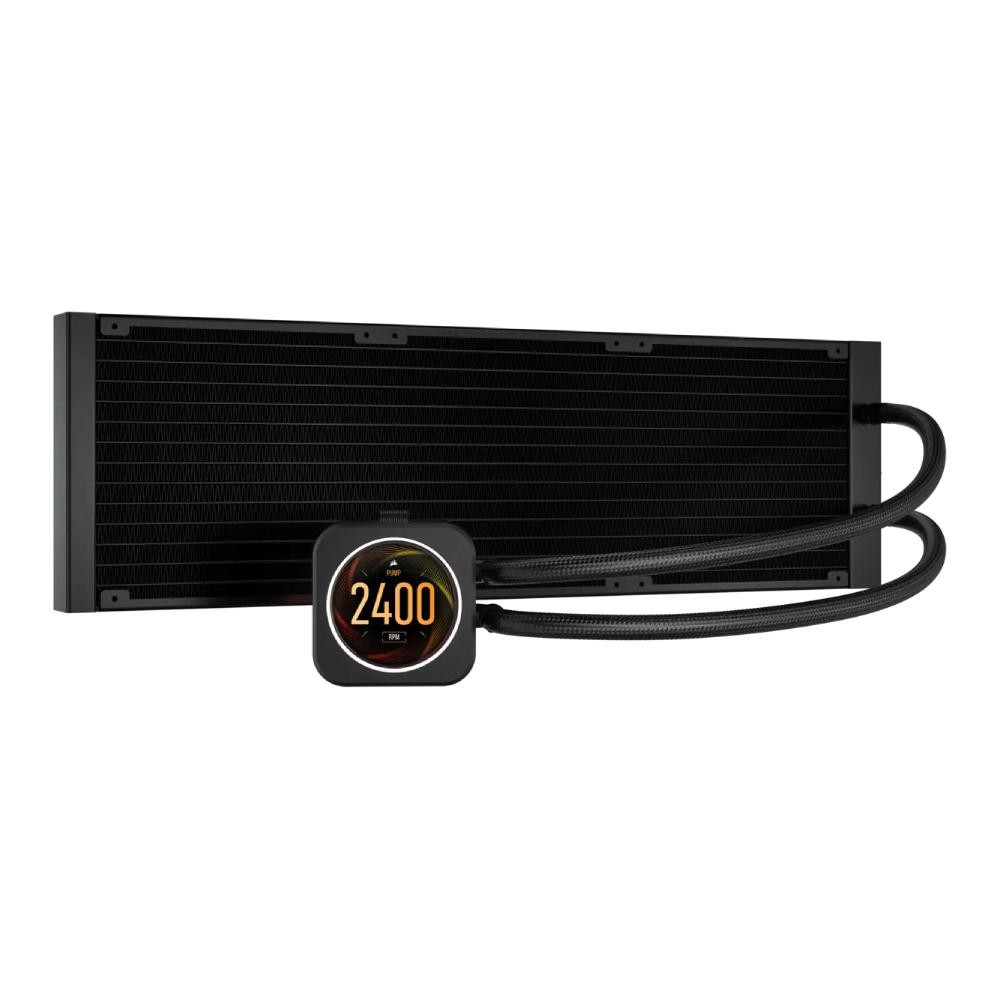 ชุดระบายความร้อนซีพียู Corsair CPU Liquid Cooler iCUE H170i RGB ELITE LCD