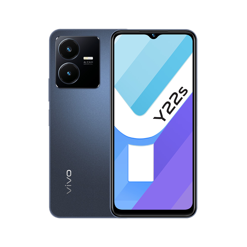 สมาร์ทโฟน vivo Y22s (6+128GB) Starlit Blue