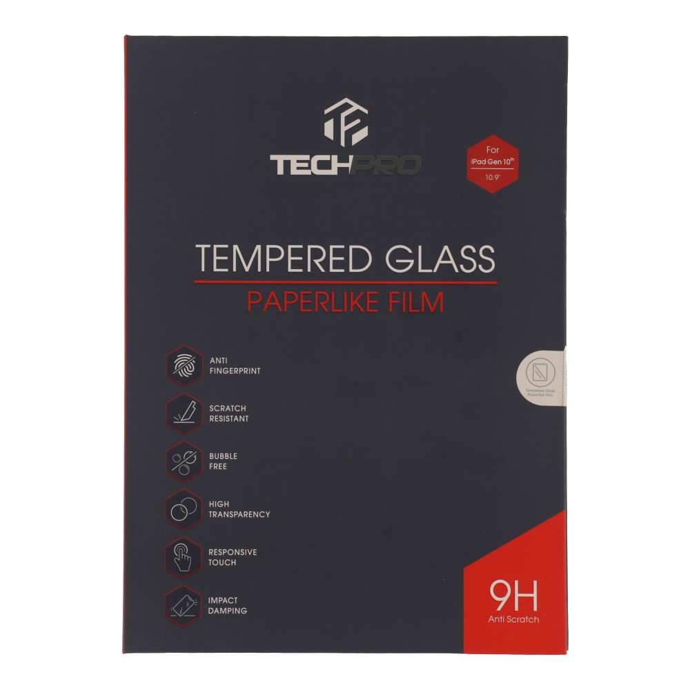 ฟิล์มกันรอย TECHPRO Glass Paper Like Apple iPad Gen 10