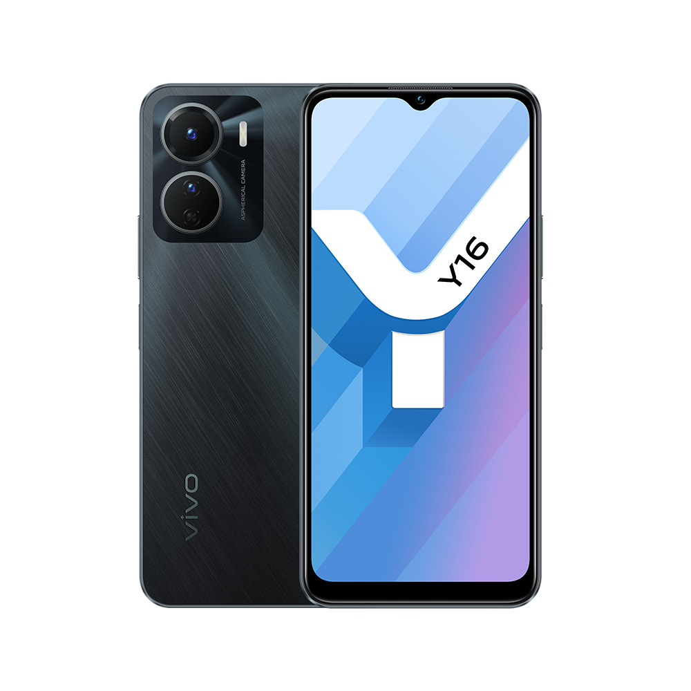 สมาร์ทโฟน Vivo Y16 (4+64GB) Stellar Black