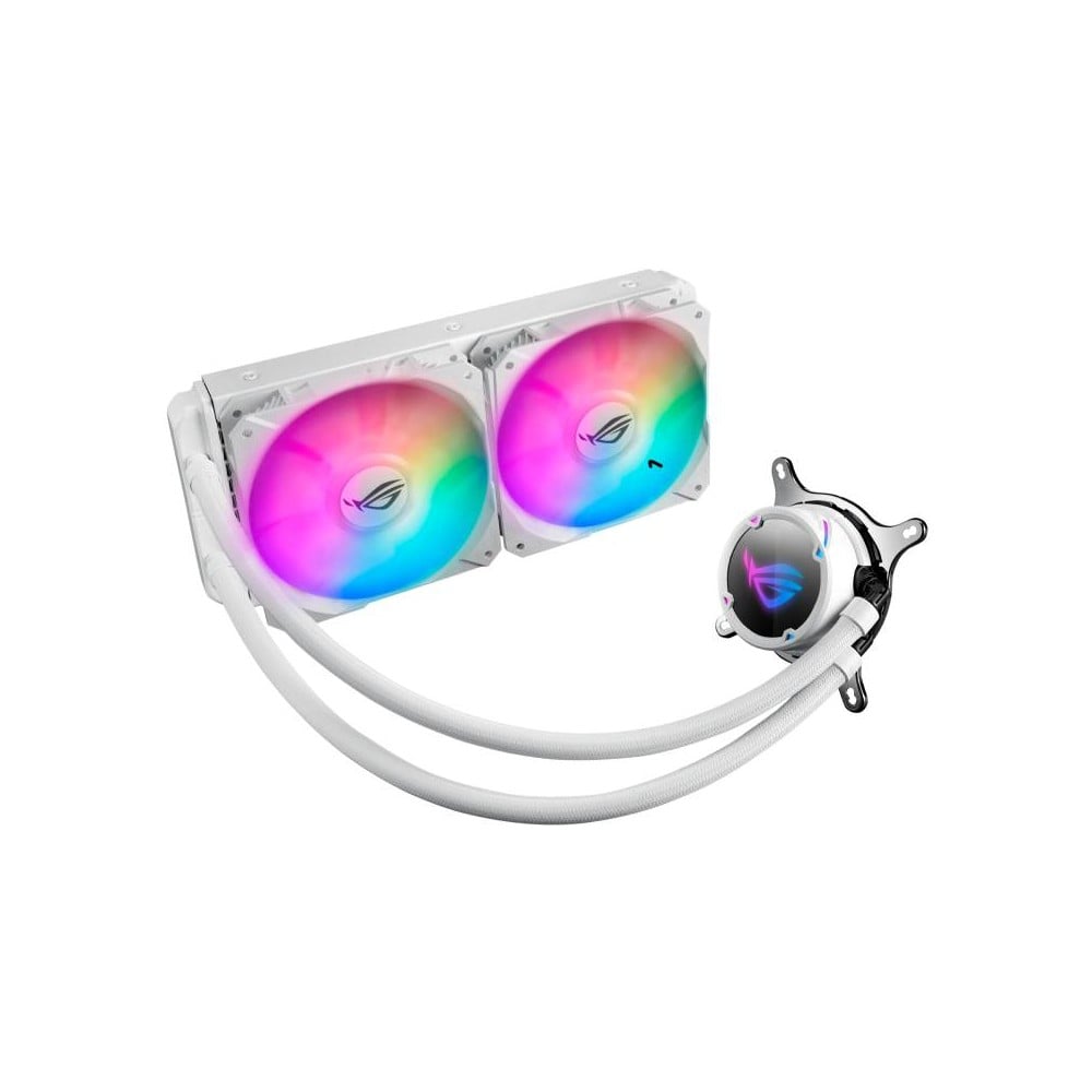 ชุดระบายความร้อนซีพียู Asus CPU Cooler ROG STRIX LC 240 RGB White Edition