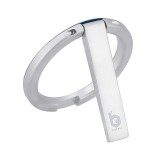 แหวนจับมือถือ Blue Box iPhone Magnetic Stand Ring - Sliver