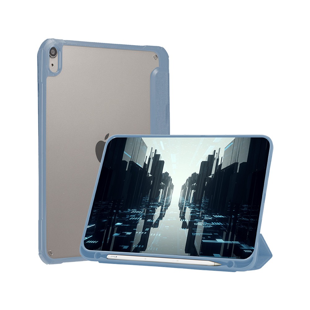 เคส Wroof iPad 10.9 10th Gen (2022) Evo Crystal Folio Sky Blue