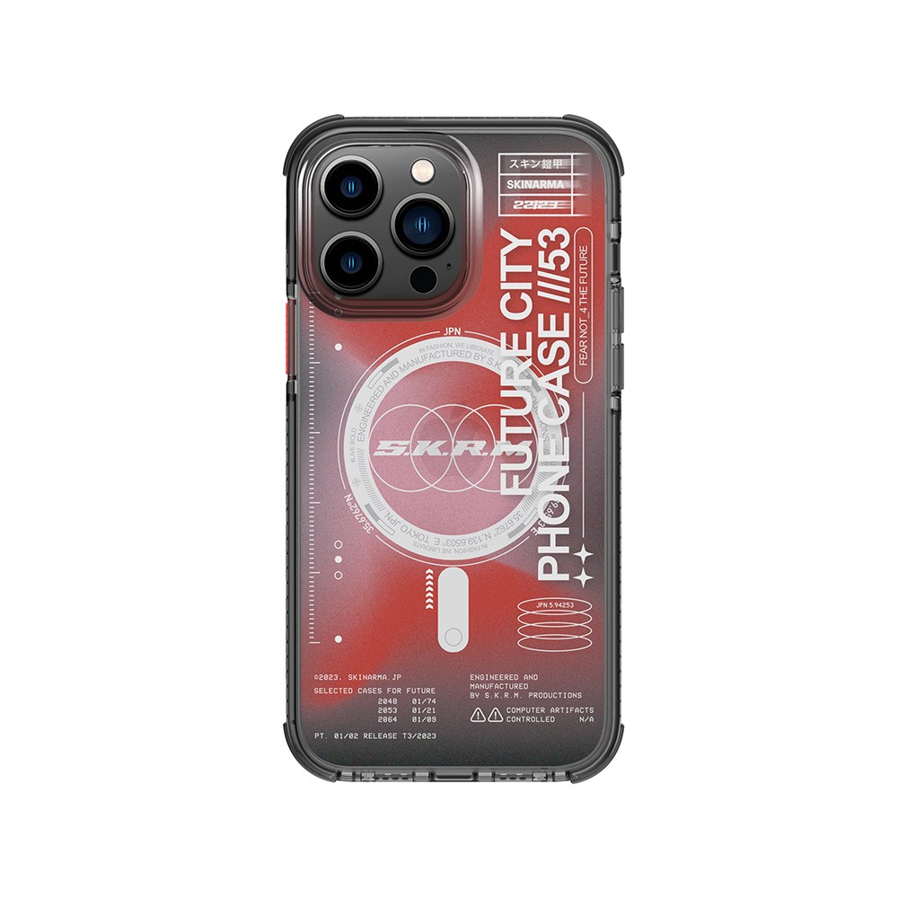 เคส Skinarma iPhone 14 Pro Shorai Red