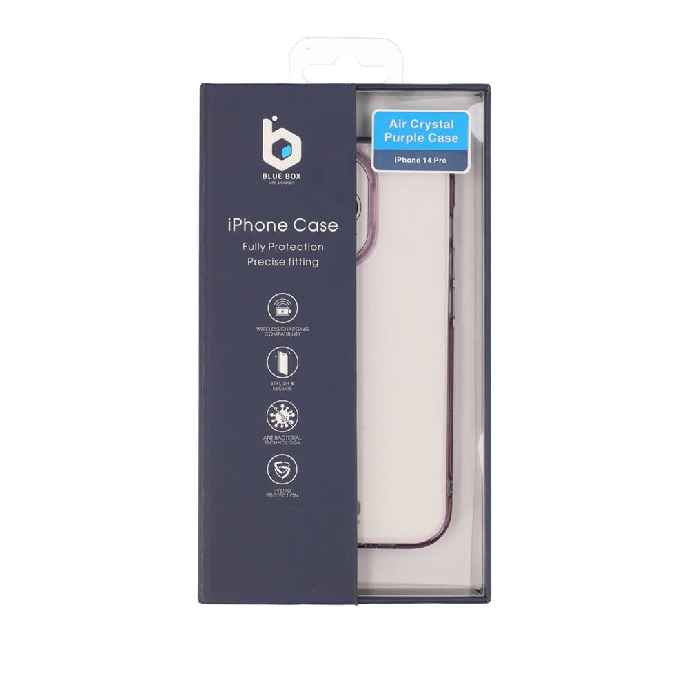 เคส Blue Box iPhone 14 Pro Crystal Purple