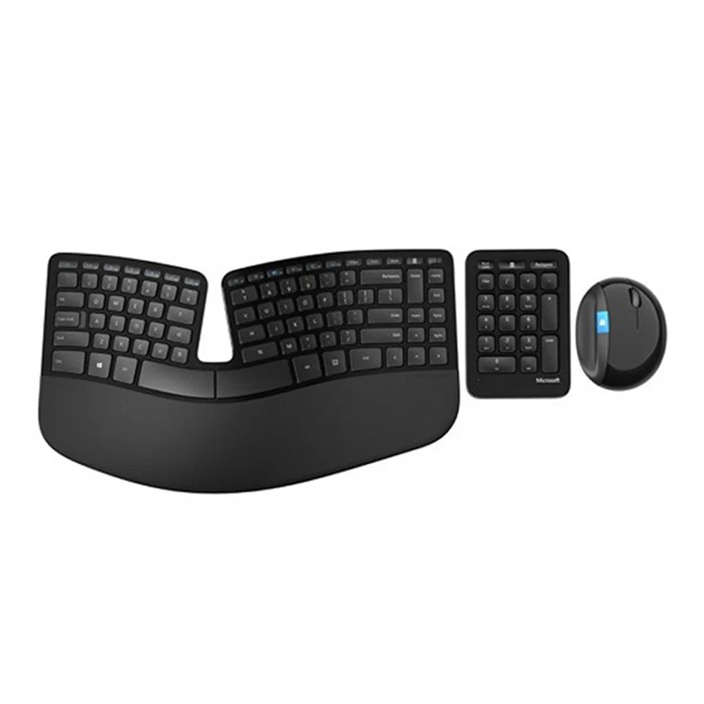 เมาส์และคีย์บอร์ดไร้สาย Microsoft Wireless Mouse + Keyboard Sculpt Ergonomic Desktop (TH/EN)
