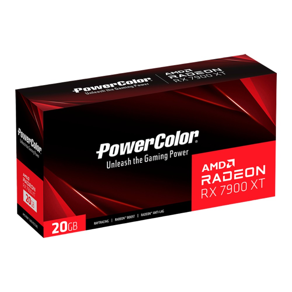 การ์ดจอ POWER COLOR VGA AMD Radeon RX 7900 XT 20GB GDDR6 320-bit