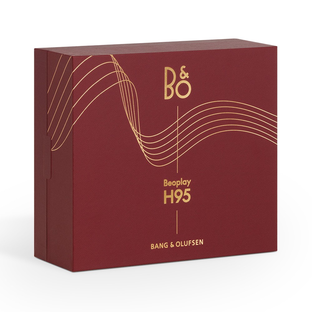 หูฟังแบบครอบหู B&O Overear H95 Lunar Red