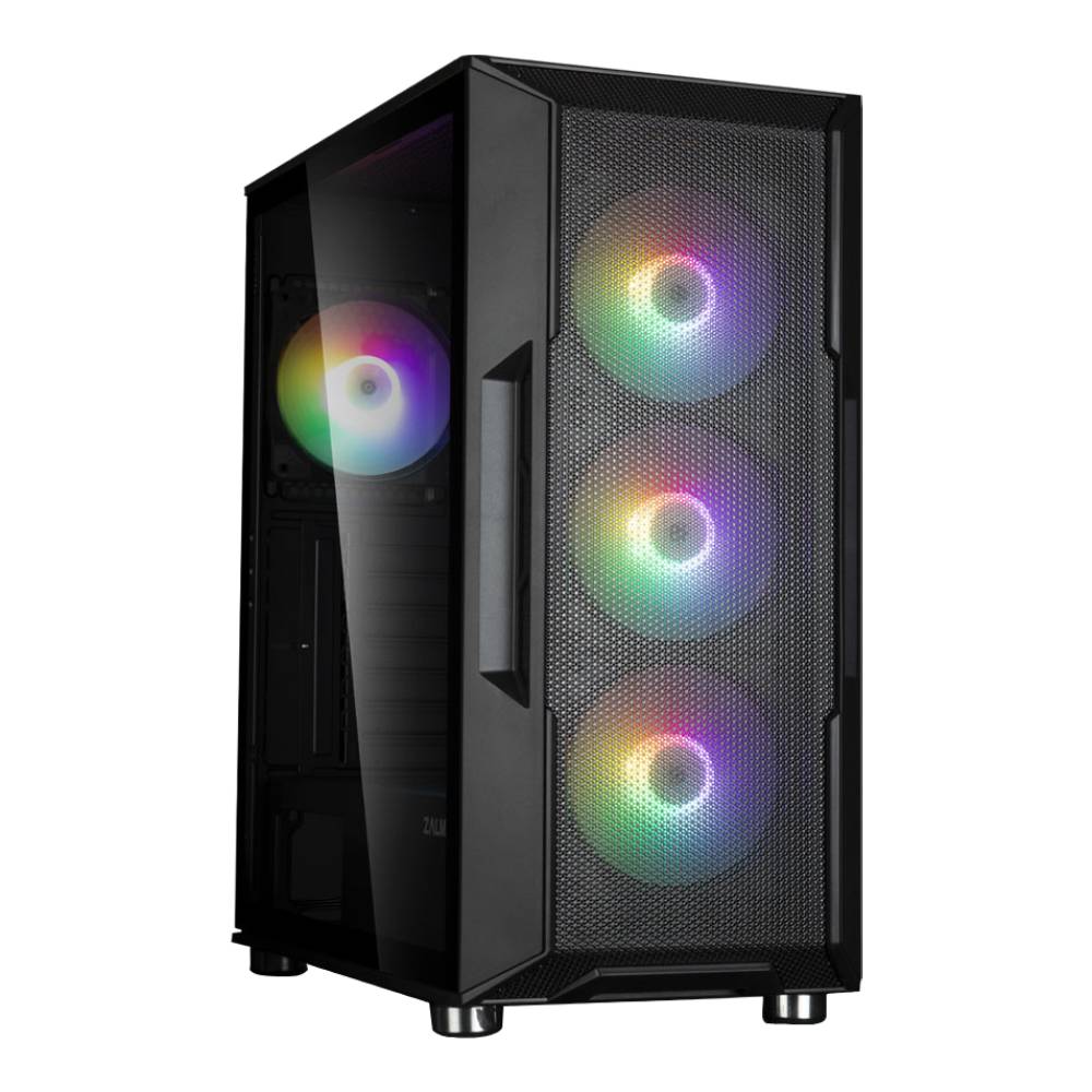 เคสคอมพิวเตอร์ Zalman Computer Case I3 NEO Black RGB ATX MID-Tower