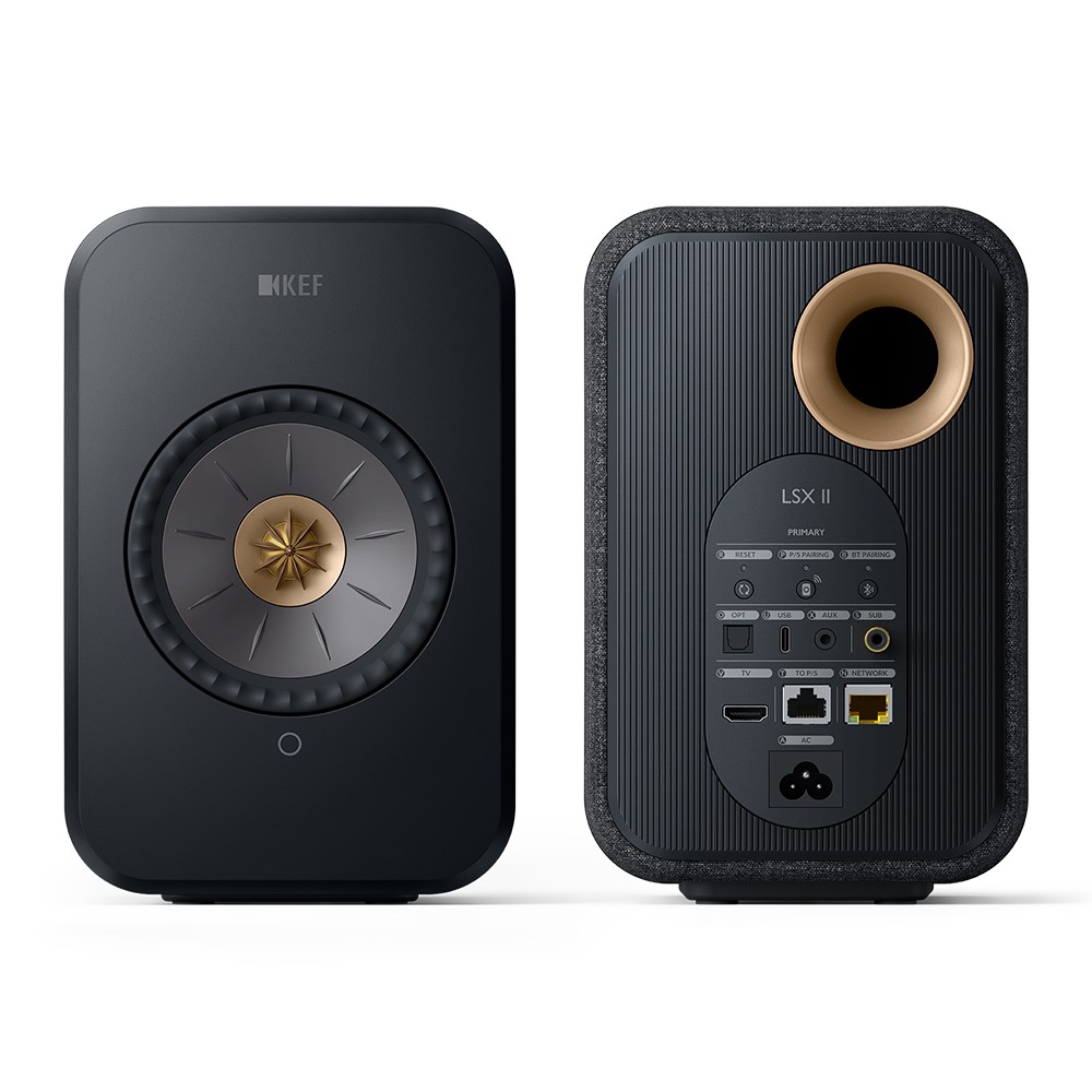 ลำโพงบลูทูธ KEF LSX II Carbon Black