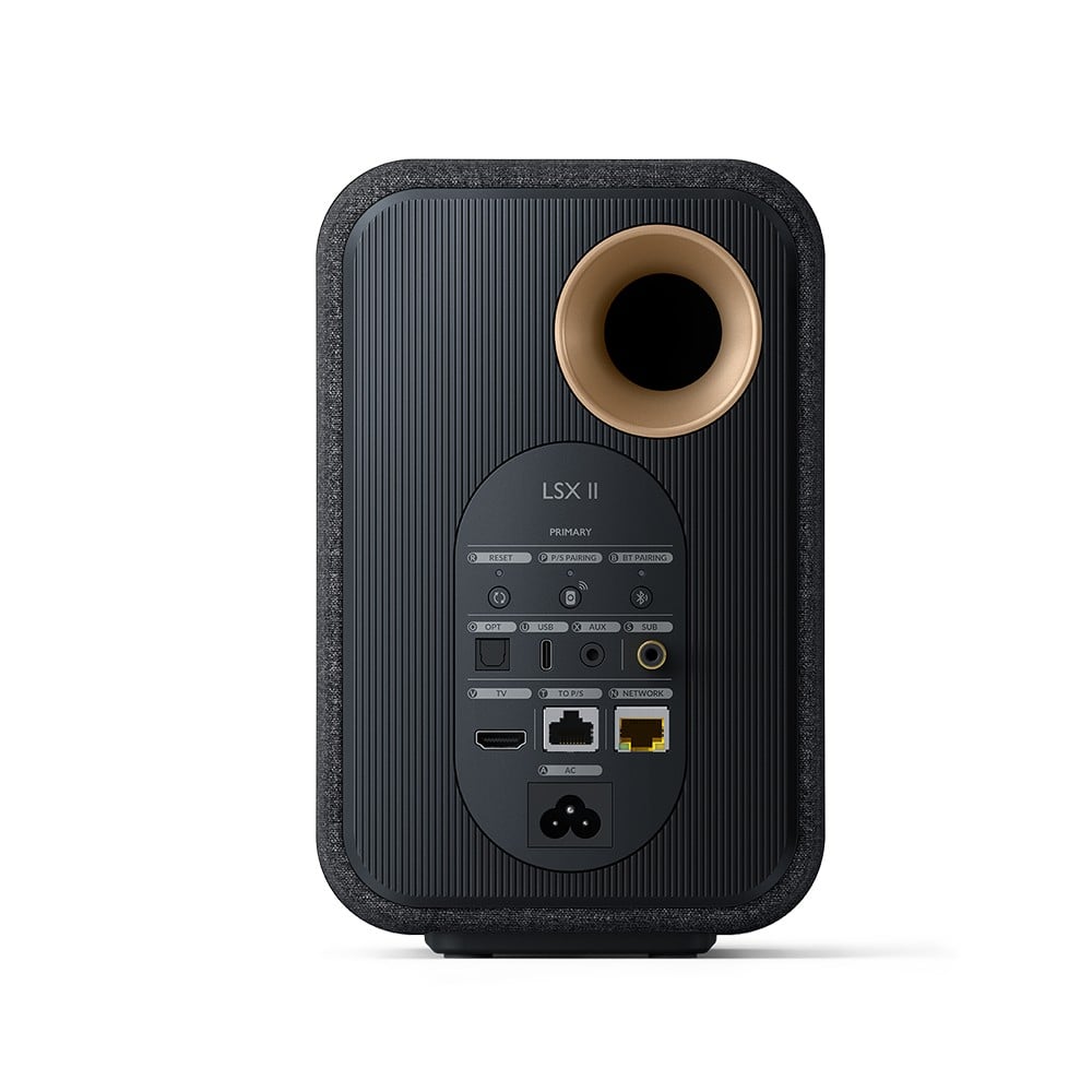 ลำโพงบลูทูธ KEF LSX II Carbon Black