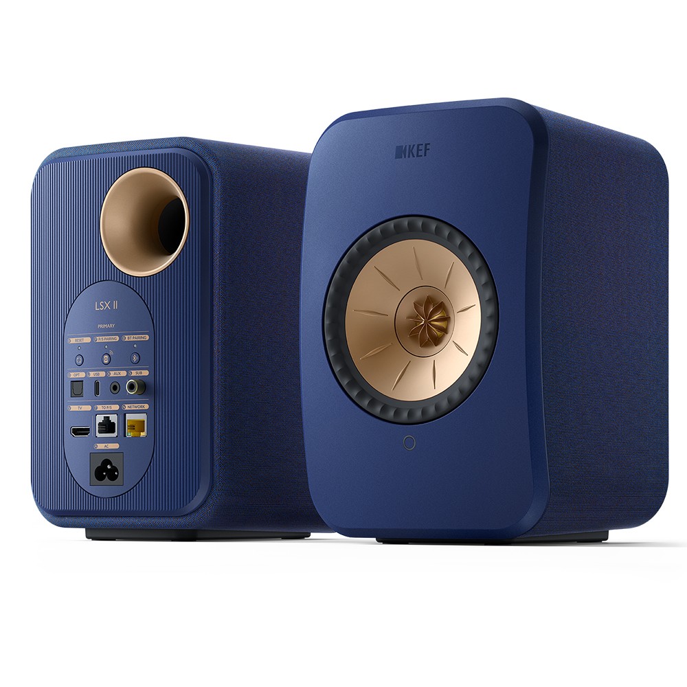 ลำโพงบลูทูธ KEF LSX II Cobalt Blue