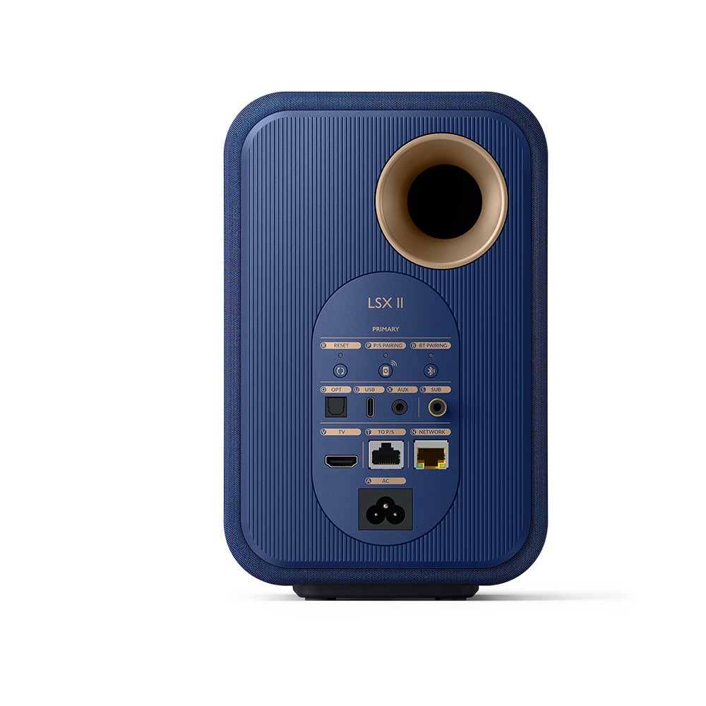 ลำโพงบลูทูธ KEF LSX II Cobalt Blue