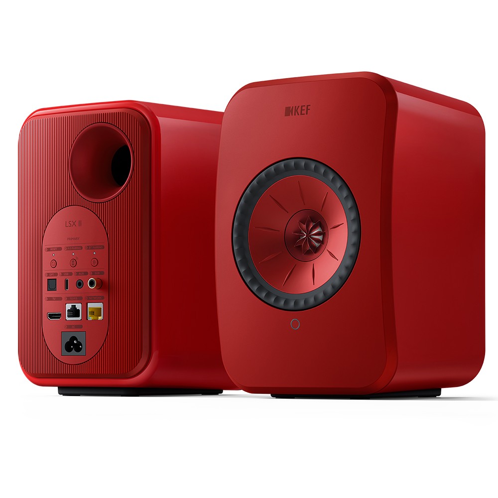 ลำโพงบลูทูธ KEF LSX II Lave Red