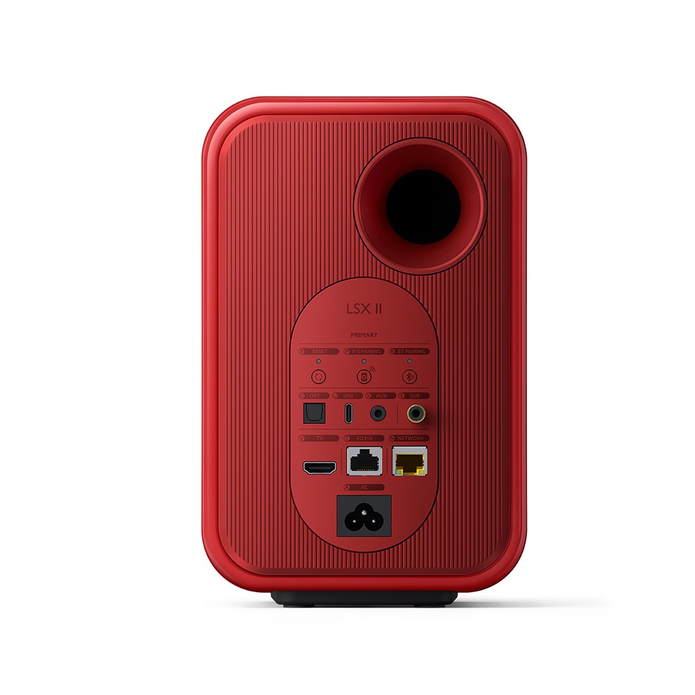 ลำโพงบลูทูธ KEF LSX II Lave Red