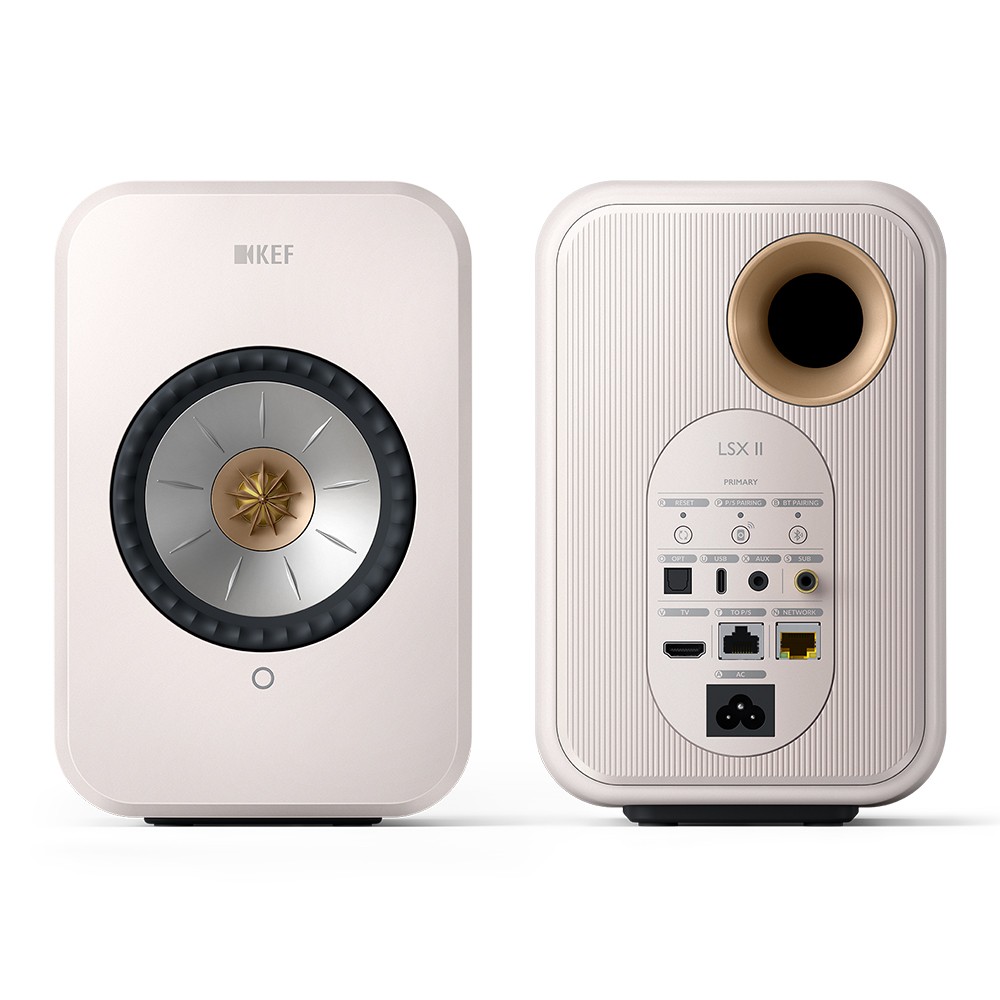 ลำโพงบลูทูธ KEF LSX II Mineral White