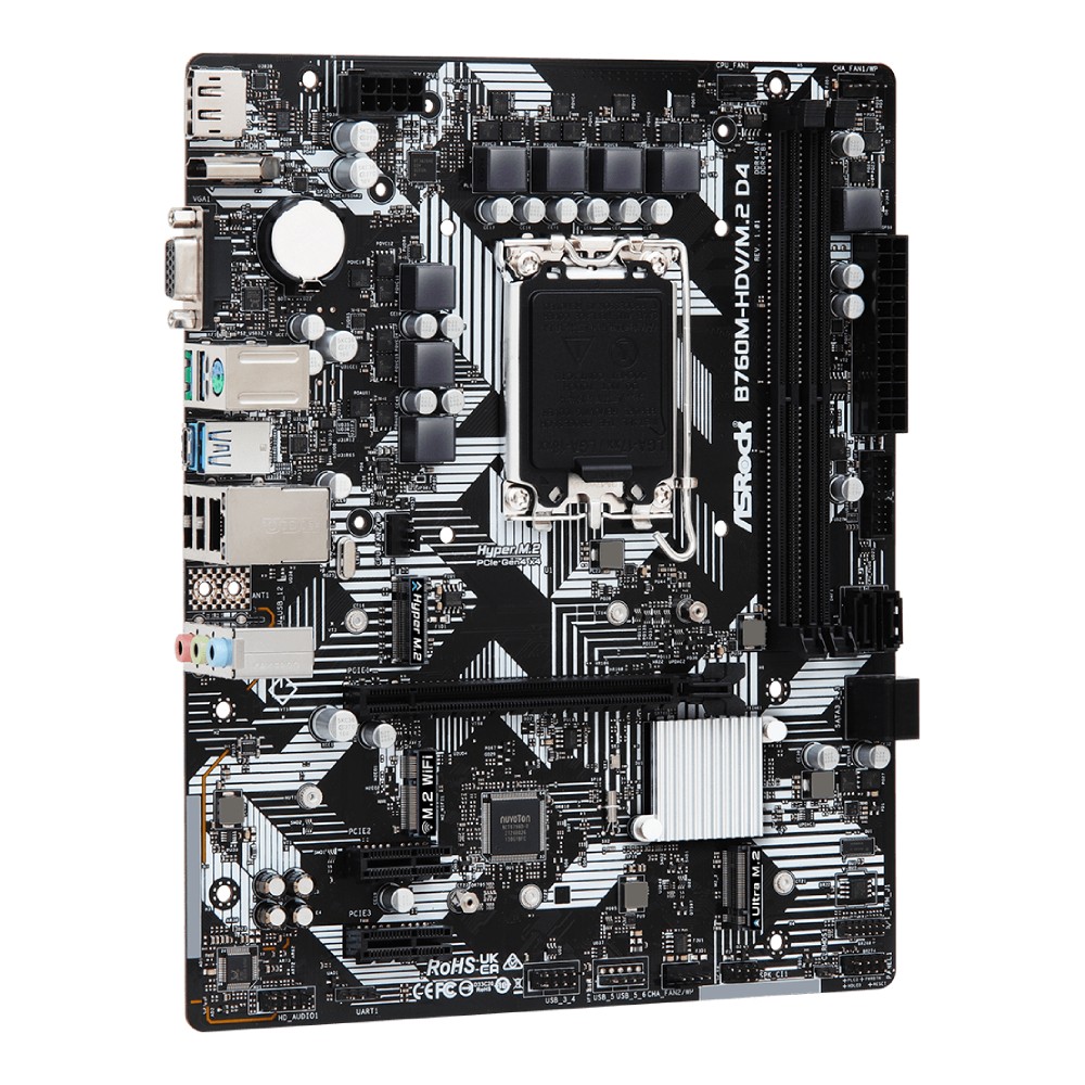 เมนบอร์ด ASRock B760M-HDV/M.2 DDR4 LGA-1700
