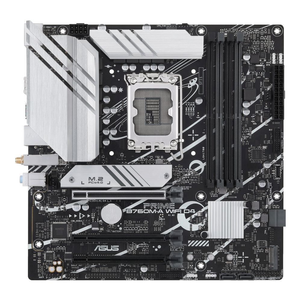 เมนบอร์ด ASUS Prime B760M-A D4-WIFI LGA-1700