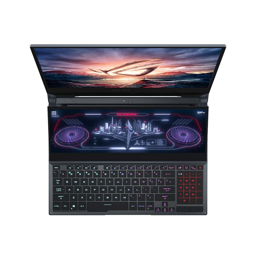 โน๊ตบุ๊ค Asus ROG Zephyrus Duo 15 GX550LWS-HF062T Gray