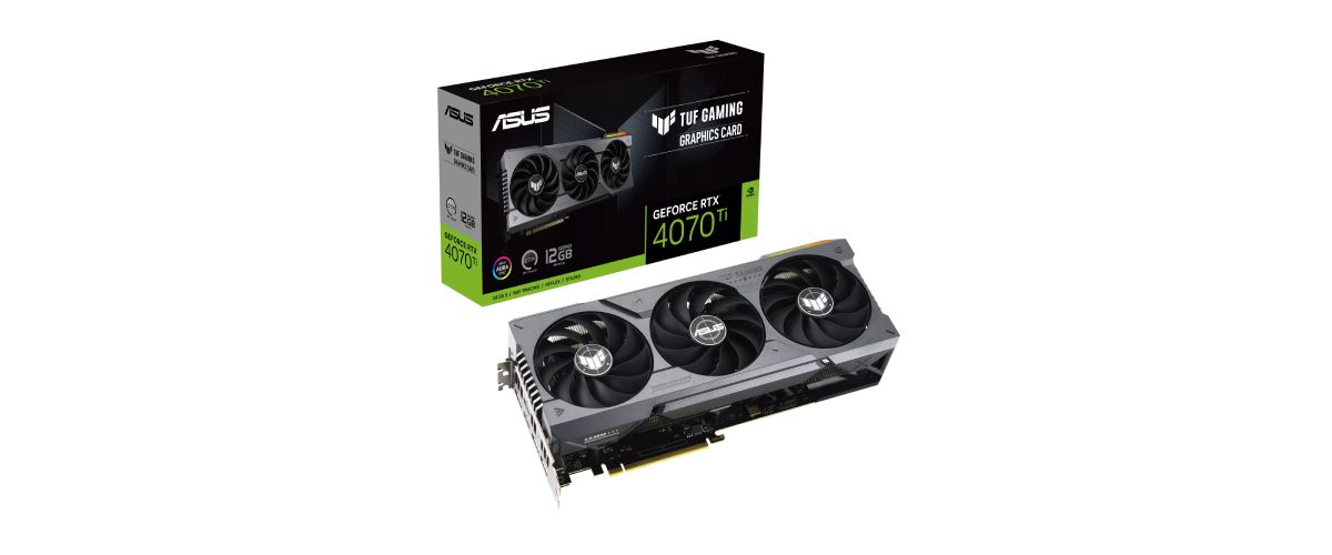 การ์ดจอ Asus Vga Tuf Gaming Geforce Rtx 4070 Ti 12gb Gddr6x 192 Bit